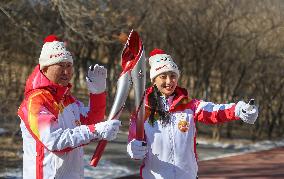 (BEIJING2022)CHINA-BEIJING-OLYMPIC TORCH RELAY (CN)