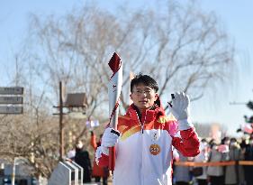 (BEIJING2022)CHINA-BEIJING-OLYMPIC TORCH RELAY (CN)