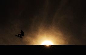 (BEIJING2022)CHINA-ZHANGJIAKOU-OLYMPIC WINTER GAMES-SNOWBOARD-SLOPESTYLE-QUALIFICATION (CN)