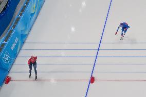 (BEIJING2022)CHINA-BEIJING-OLYMPIC WINTER GAMES-SPEED SKATING-MEN'S 5,000M-FINAL (CN)