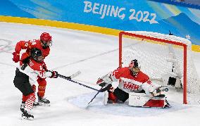 (BEIJING2022)CHINA-BEIJING-OLYMPIC WINTER GAMES-ICE HOCKEY-WOMEN'S PRELIMINARY-CHINA VS JAPAN