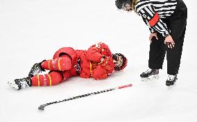 (BEIJING2022)CHINA-BEIJING-OLYMPIC WINTER GAMES-ICE HOCKEY-WOMEN'S PRELIMINARY-CHINA VS JAPAN