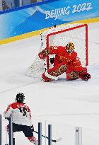 (BEIJING2022)CHINA-BEIJING-OLYMPIC WINTER GAMES-ICE HOCKEY-WOMEN'S PRELIMINARY-CHINA VS JAPAN