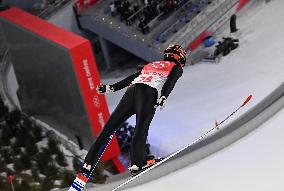 (BEIJING2022) CHINA-ZHANGJIAKOU-OLYMPIC WINTER GAMES-SKI JUMPING (CN)