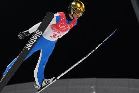 (BEIJING2022) CHINA-ZHANGJIAKOU-OLYMPIC WINTER GAMES-SKI JUMPING (CN)