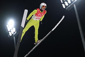 (BEIJING2022) CHINA-ZHANGJIAKOU-OLYMPIC WINTER GAMES-SKI JUMPING (CN)
