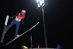 (BEIJING2022) CHINA-ZHANGJIAKOU-OLYMPIC WINTER GAMES-SKI JUMPING (CN)