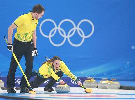 (BEIJING2022)CHINA-BEIJING-WINTER OLYMPIC GAMES-CURLING-MIXED DOUBLES (CN)