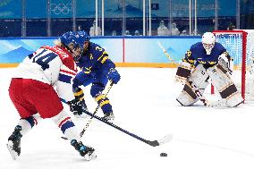 (BEIJING2022) CHINA-BEIJING-OLYMPIC WINTER GAMES-ICE HOCKEY-WOMEN'S PRELIMINARY-CZE-SWE(CN)