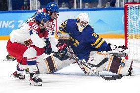 (BEIJING2022) CHINA-BEIJING-OLYMPIC WINTER GAMES-ICE HOCKEY-WOMEN'S PRELIMINARY-CZE-SWE(CN)