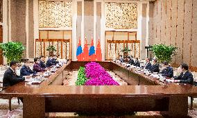 CHINA-BEIJING-LI KEQIANG-MONGOLIAN PM-MEETING (CN)