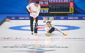 (BEIJING2022)CHINA-BEIJING-WINTER OLYMPIC GAMES-CURLING-MIXED DOUBLES-U.S. VS CANADA (CN)