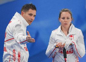 (BEIJING2022)CHINA-BEIJING-WINTER OLYMPIC GAMES-CURLING-MIXED DOUBLES-U.S. VS CANADA (CN)