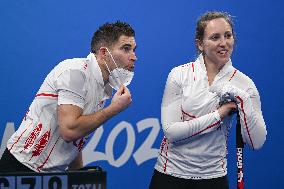 (BEIJING2022)CHINA-BEIJING-WINTER OLYMPIC GAMES-CURLING-MIXED DOUBLES-U.S. VS CANADA (CN)