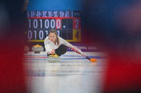 (BEIJING2022)CHINA-BEIJING-WINTER OLYMPIC GAMES-CURLING-MIXED DOUBLES-U.S. VS CANADA (CN)