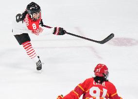 (BEIJING2022)CHINA-BEIJING-OLYMPIC WINTER GAMES-ICE HOCKEY-WOMEN'S PRELIMINARY-CHINA VS JAPAN (CN)