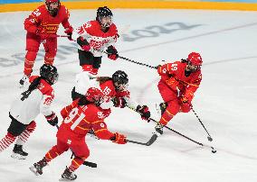 (BEIJING2022)CHINA-BEIJING-OLYMPIC WINTER GAMES-ICE HOCKEY-WOMEN'S PRELIMINARY-CHINA VS JAPAN (CN)