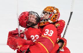 (BEIJING2022)CHINA-BEIJING-OLYMPIC WINTER GAMES-ICE HOCKEY-WOMEN'S PRELIMINARY-CHINA VS JAPAN