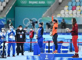 (BEIJING2022)CHINA-BEIJING-OLYMPIC WINTER GAMES-SPEED SKATING-WOMEN'S 3,000M-FINAL (CN)