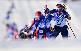 (BEIJING2022)CHINA-ZHANGJIAKOU-OLYMPIC WINTER GAMES-CROSS-COUNTRY SKIING (CN)