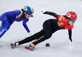 (BEIJING 2022)CHINA-BEIJING-OLYMPIC WINTER GAMES-SHORT TRACK SPEED SKATING (CN)