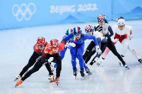 (BEIJING 2022)CHINA-BEIJING-OLYMPIC WINTER GAMES-SHORT TRACK SPEED SKATING (CN)