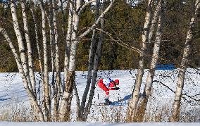 (BEIJING2022)CHINA-ZHANGJIAKOU-OLYMPIC WINTER GAMES-CROSS-COUNTRY SKIING (CN)