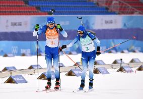 (BEIJING2022)CHINA-ZHANGJIAKOU-OLYMPIC WINTER GAMES-BIATHLON-MIXED RELAY