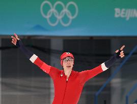 (BEIJING2022)CHINA-BEIJING-OLYMPIC WINTER GAMES-SPEED SKATING-MEN'S 5,000M-FINAL (CN)