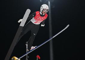 (BEIJING2022) CHINA-ZHANGJIAKOU-OLYMPIC WINTER GAMES-SKI JUMPING (CN)