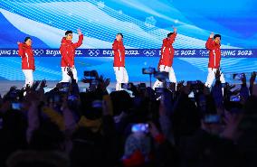 (BEIJING2022)CHINA-BEIJING-OLYMPIC WINTER GAMES-AWARDING CEREMONY (CN)