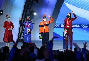 (BEIJING2022)CHINA-BEIJING-OLYMPIC WINTER GAMES-AWARDING CEREMONY (CN)