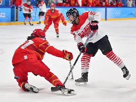 (BEIJING2022)CHINA-BEIJING-OLYMPIC WINTER GAMES-ICE HOCKEY-WOMEN'S PRELIMINARY-CHINA VS JAPAN