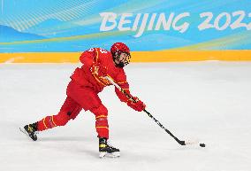 (BEIJING2022)CHINA-BEIJING-OLYMPIC WINTER GAMES-ICE HOCKEY-WOMEN'S PRELIMINARY-CHINA VS JAPAN