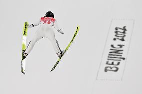 (BEIJING2022) CHINA-ZHANGJIAKOU-OLYMPIC WINTER GAMES-SKI JUMPING (CN)