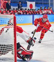 (BEIJING2022)CHINA-BEIJING-OLYMPIC WINTER GAMES-ICE HOCKEY-WOMEN'S PRELIMINARY-CHINA VS JAPAN