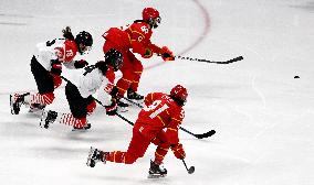 (BEIJING2022)CHINA-BEIJING-OLYMPIC WINTER GAMES-ICE HOCKEY-WOMEN'S PRELIMINARY-CHINA VS JAPAN