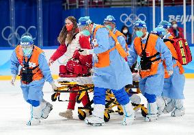 (BEIJING2022)CHINA-BEIJING-OLYMPIC WINTER GAMES-ICE HOCKEY-WOMEN'S PRELIMINARY-CHINA VS JAPAN