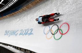 (BEIJING2022)CHINA-BEIJING-YANQING-OLYMPIC WINTER GAMES-LUGE-MEN'S SINGLES (CN)