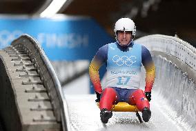 (BEIJING2022)CHINA-BEIJING-YANQING-OLYMPIC WINTER GAMES-LUGE-MEN'S SINGLES (CN)