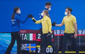 (BEIJING2022)CHINA-BEIJING-WINTER OLYMPIC GAMES-CURLING-MIXED DOUBLES (CN)