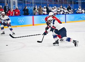 (BEIJING2022)CHINA-BEIJING-OLYMPIC WINTER GAMES-ICE HOCKEY-WOMEN'S PRELIMINARY-U.S VS SWITZERLAND