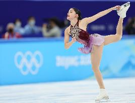 (XHTP)(BEIJING2022)CHINA-BEIJING-OLYMPIC WINTER GAMES-FIGURE SKATING-TEAM EVENT-WOMEN SINGLE SKATING-SHORT PRO.....