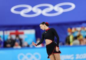 (XHTP)(BEIJING2022)CHINA-BEIJING-OLYMPIC WINTER GAMES-FIGURE SKATING-TEAM EVENT-WOMEN SINGLE SKATING-SHORT PRO.....