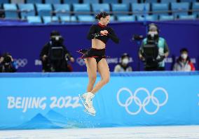 (BEIJING2022)CHINA-BEIJING-OLYMPIC WINTER GAMES-FIGURE SKATING-TEAM EVENT-WOMEN SINGLE SKATING-SHORT PROGRAM (.....