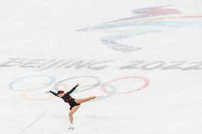 (XHTP)(BEIJING2022)CHINA-BEIJING-OLYMPIC WINTER GAMES-FIGURE SKATING-TEAM EVENT-WOMEN SINGLE SKATING-SHORT PRO.....