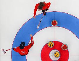 (XHTP)(BEIJING2022)CHINA-BEIJING-WINTER OLYMPIC GAMES-CURLING-MIXED DOUBLES-CHINA VS BRITAIN (CN)