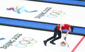 (XHTP)(BEIJING2022)CHINA-BEIJING-WINTER OLYMPIC GAMES-CURLING-MIXED DOUBLES-CHINA VS BRITAIN (CN)