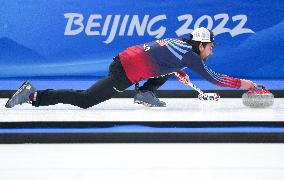 (BEIJING2022)CHINA-BEIJING-WINTER OLYMPIC GAMES-CURLING-MIXED DOUBLES-CZECH REPUBLIC VS U.S. (CN)