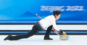 (BEIJING2022)CHINA-BEIJING-WINTER OLYMPIC GAMES-CURLING-MIXED DOUBLES-CHINA VS BRITAIN (CN)